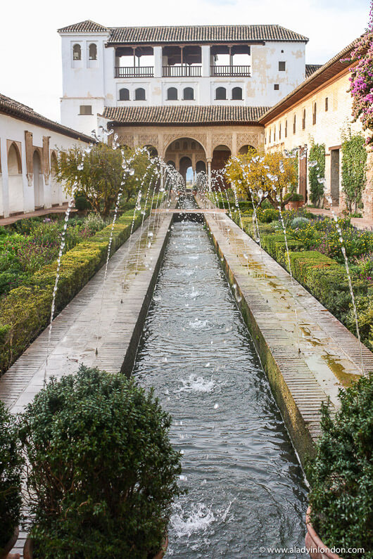 Fountain at the Generalife