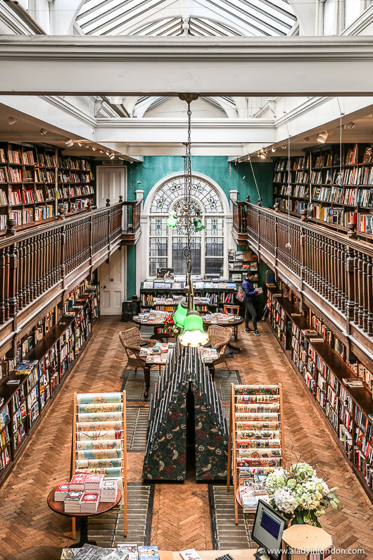 Daunt Books on Marylebone High Street in London