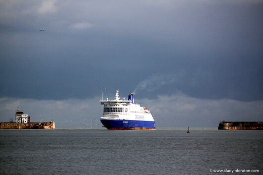 Ferry in Dover, England
