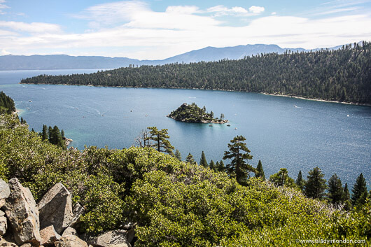 Island in Emerald Bay, Lake Tahoe, California