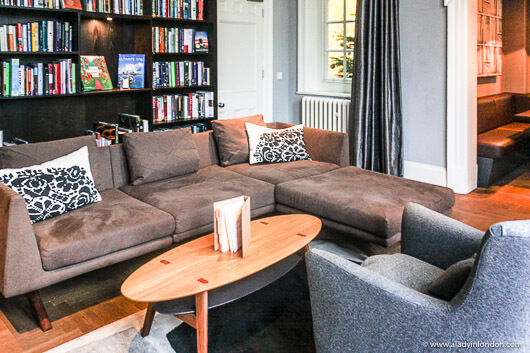 Lounge in the Hotel du Vin Exeter