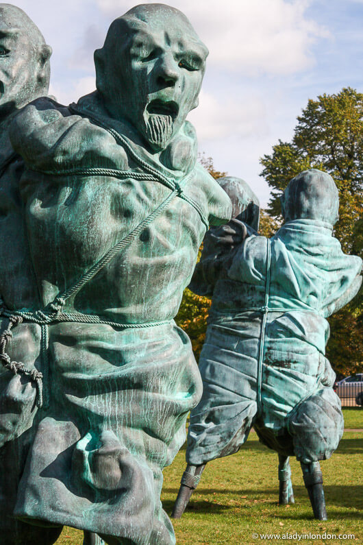 Sculptures in Hyde Park