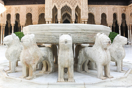 Lion Fountain at the Alhambra