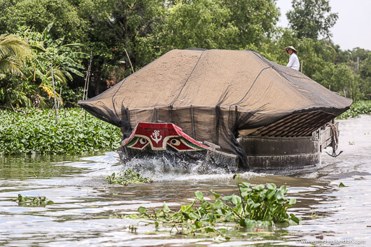 Boat in the Mekong Delta, Vietnam