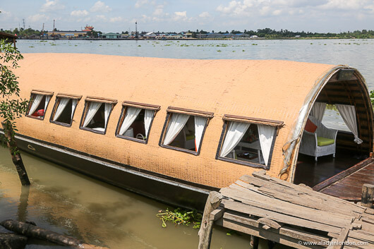Sampan in the Mekong Delta, Vietnam