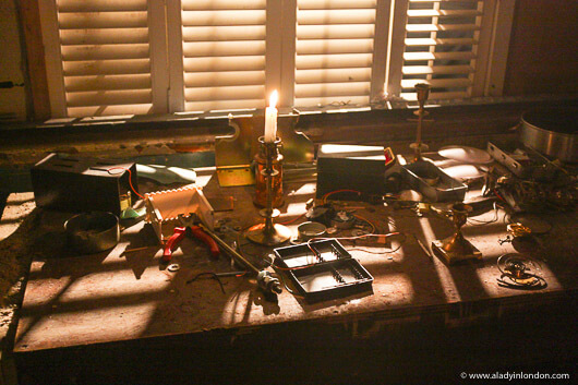 Props at Secret Cinema in London