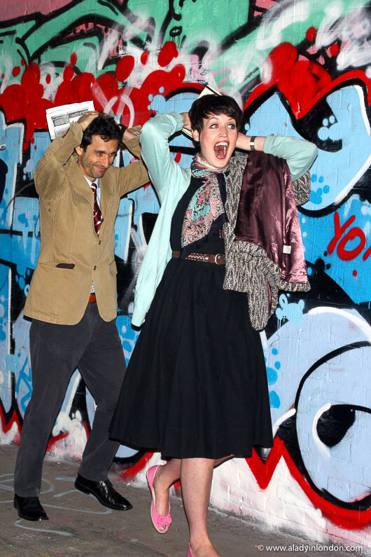 Guests at Secret Cinema in London