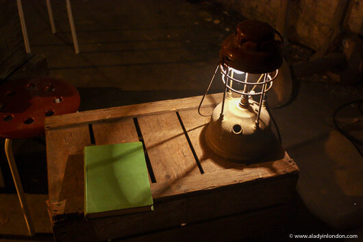 Sets at Secret Cinema in London