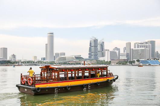 Boat in Singapore