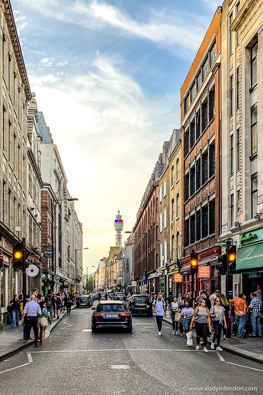 Street in Soho, London