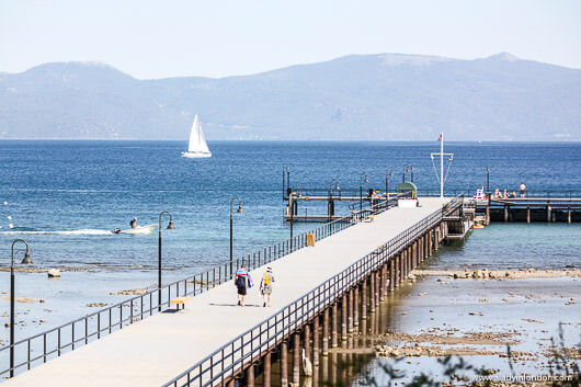 Pier at Tahoe Tavern in California