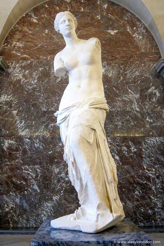 Venus de Milo at the Louvre museum in Paris, France