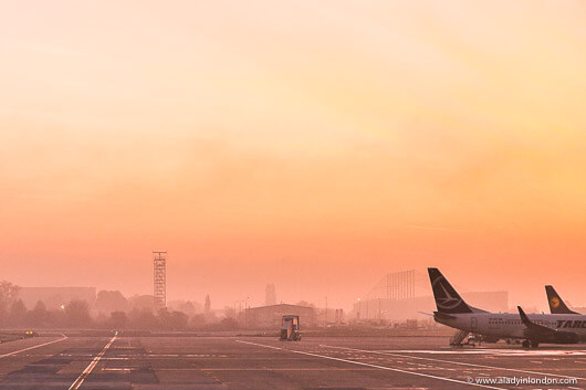 Airport at Sunrise