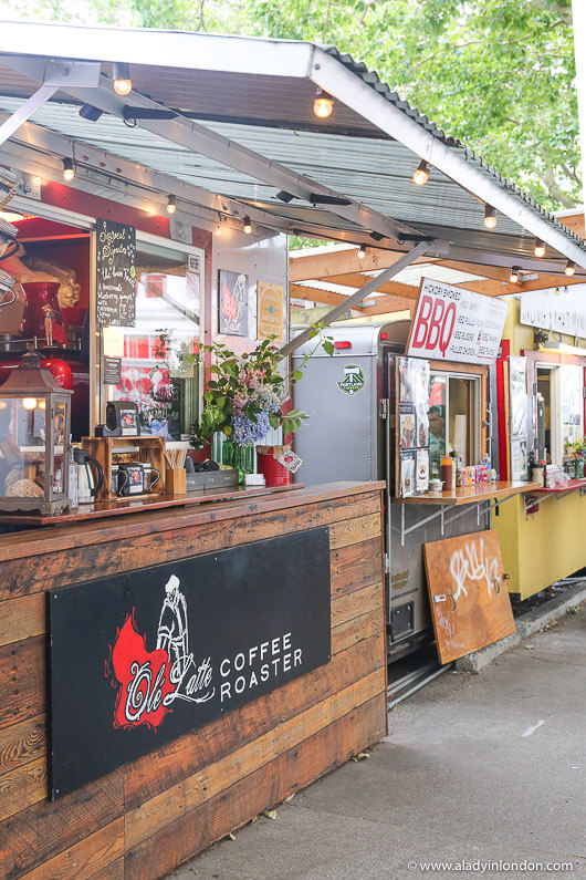 Food Carts on a Food Tour in Portland, Oregon