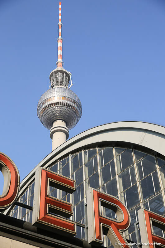 Alexanderplatz in Berlin, Germany