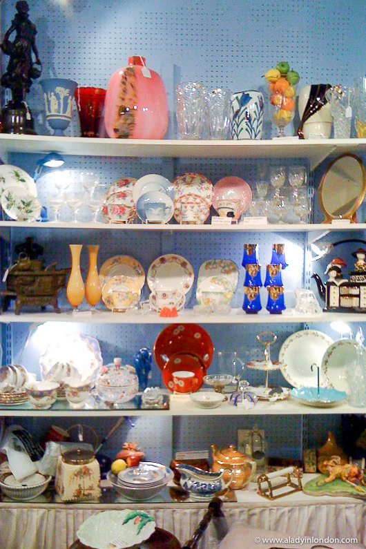 Antiques Shop in Hampstead