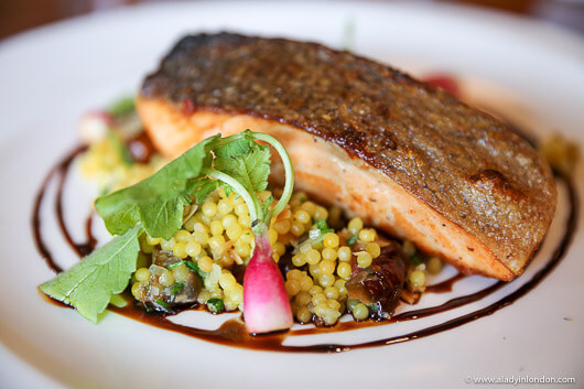 Lunch at the Beverly Wilshire Hotel Restaurant in Los Angeles