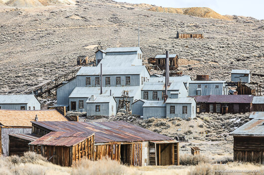 Bodie Ghost Town in California