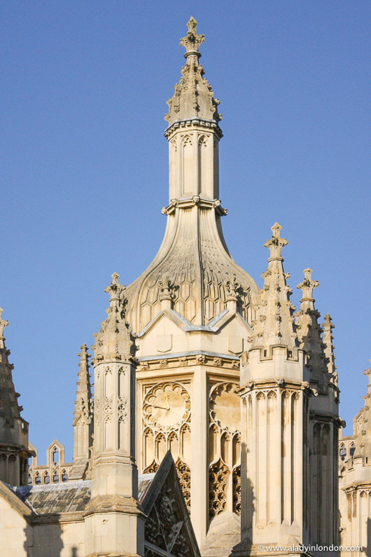 King's College chapel architecture at Cambridge University