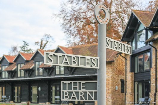 Sign at Coworth Park