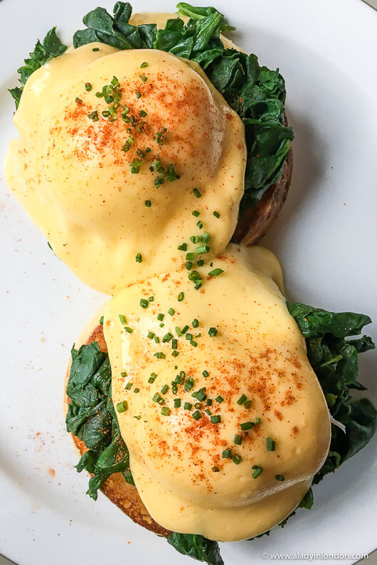 Eggs Benedict in London