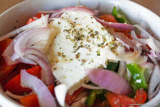 Greek Salad at Aegli in Kos