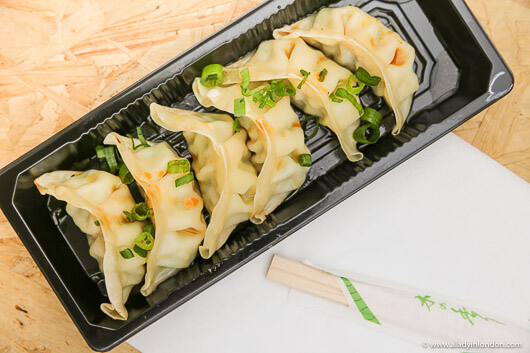 Gyoza Dumplings at Pop Brixton