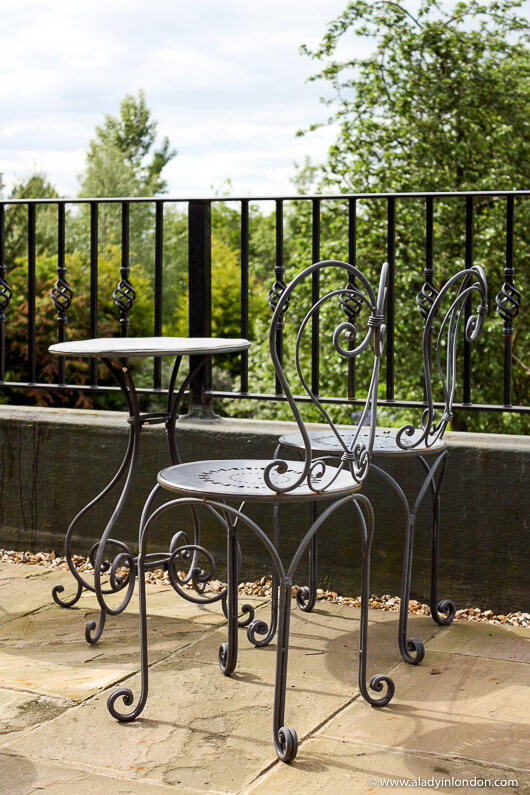 Terrace at an Apartment for a Weekend in Harrogate