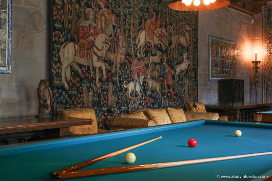 Billiard Room at Hearst Castle