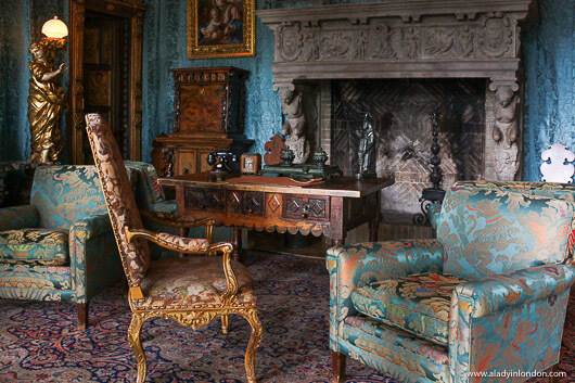 Furniture in a Suite at Hearst Castle