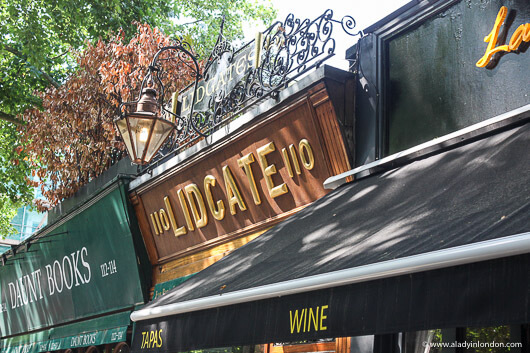 Shops and Restaurants in Holland Park