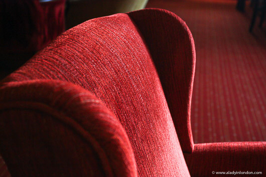 Chair at Hollins Hall Hotel in West Yorkshire