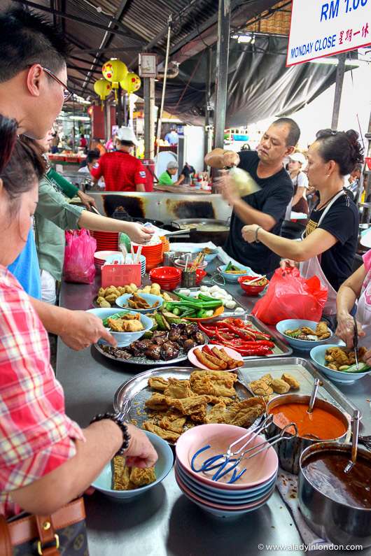 Street Food Market in Kuala Lumpur