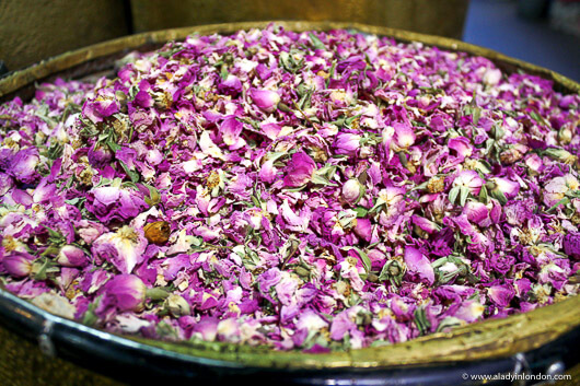 Rosebuds at a Souk on a Marrakech Food Tour