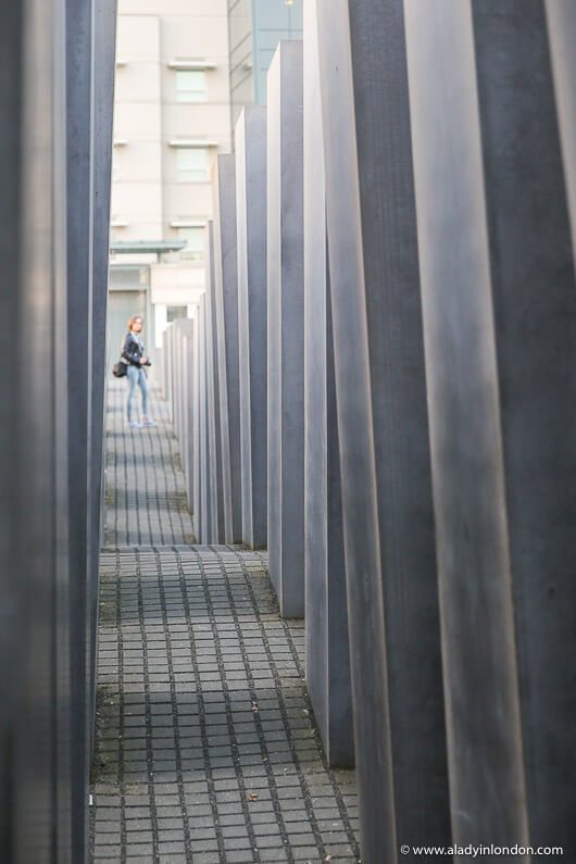 Memorial to the Murdered Jews of Europe in Berlin, Germany