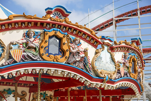 Carousel in San Diego, California