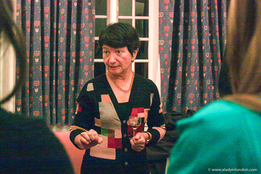 Dame Alison Richard at Newnham College at Cambridge University