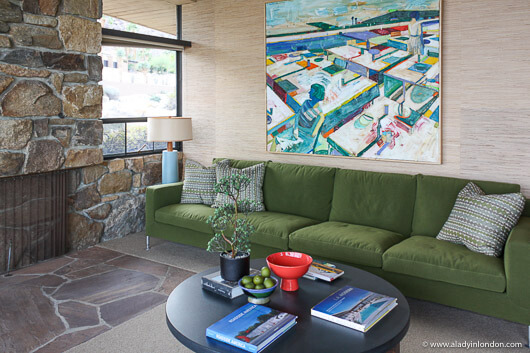 Mid-Century Modern House Interior in Palm Springs, California