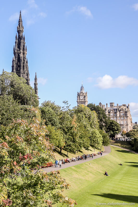 Princes Street Gardens, Edinburgh