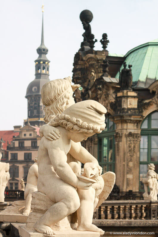 Sculpture on Dresden Cathedral