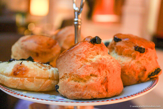 Scones at Afternoon Tea at Threadneedles Hotel