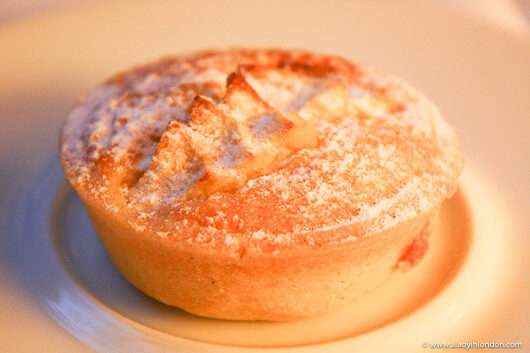 Tart at Threadneedles Hotel Afternoon Tea
