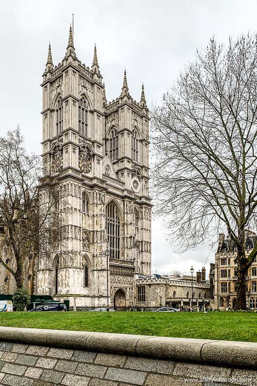Westminster Abbey on a central London walk