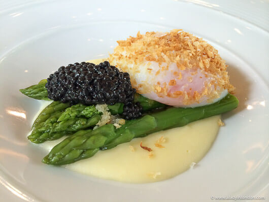 Egg at Ammo Restaurant in Hong Kong