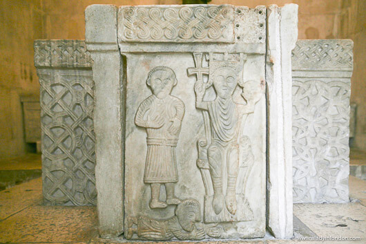 Baptismal Font in Baptistery in Split