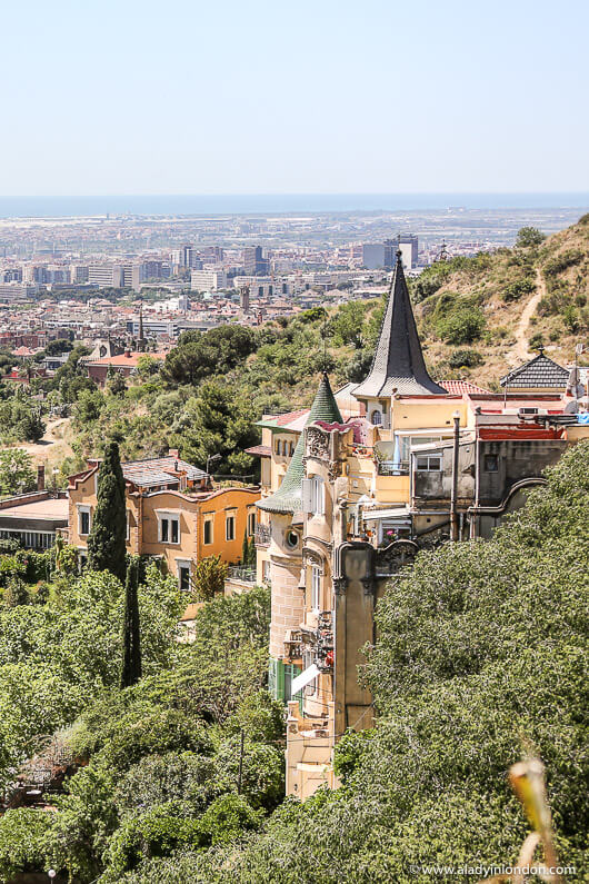 View of Barcelona from Tibidabo