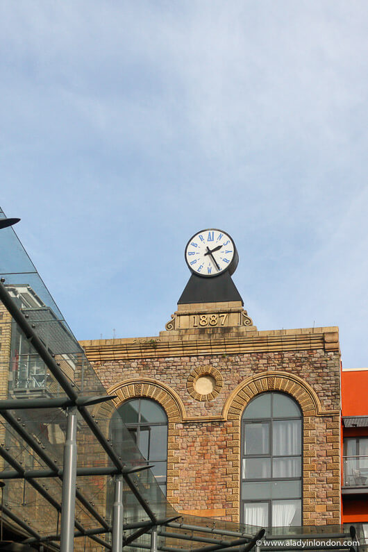 Old Brewery Quarter in Cardiff, Wales