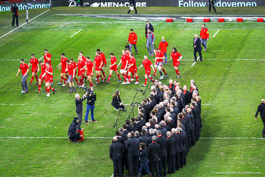 Rugby in Cardiff, Wales