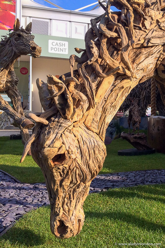 Animal Sculpture at the Chelsea Flower Show Preview