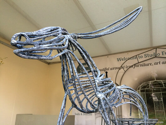 Sculpture at the Chelsea Flower Show Preview